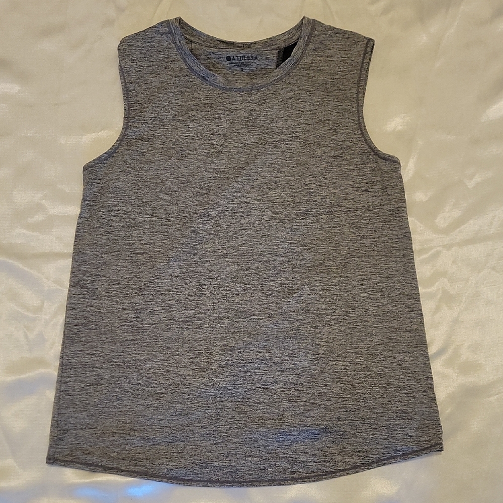 Athleta  Gray Sleeveless Top S